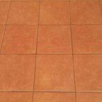 Clean floor tiles